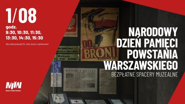 Zajęcia dla dzieci i spacery muzealne | Narodowy Dzień Pamięci Powstania Warszawskiego