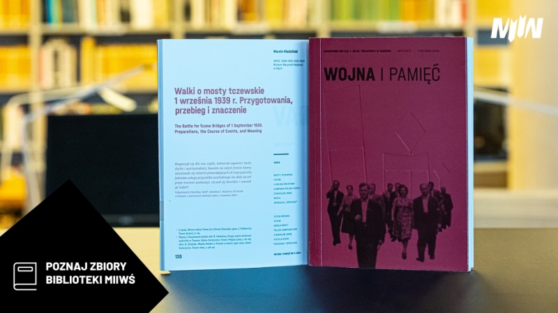 84. ROCZNICA WYBUCHU II WOJNY ŚWIATOWEJ - ZBIORY BIBLIOTEKI MIIWŚ