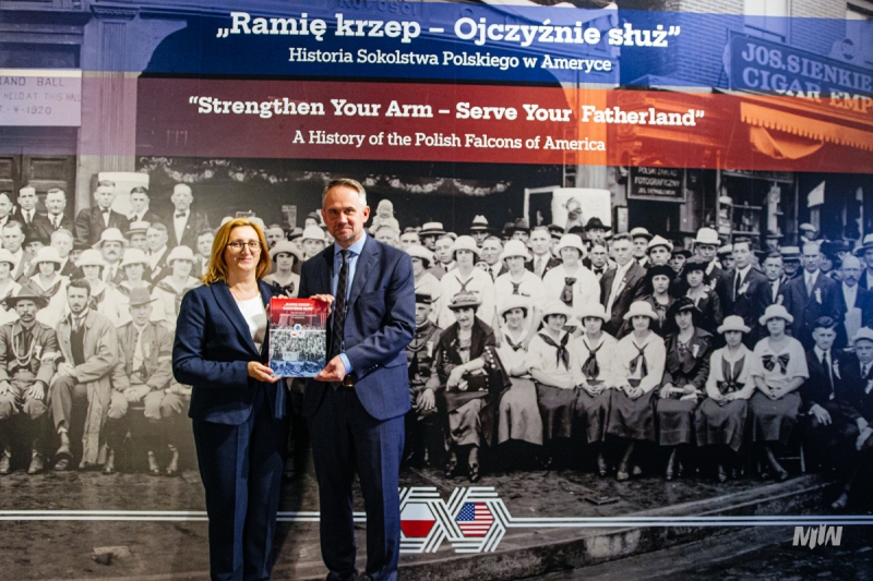 Wernisaż Wystawy „Ramię krzep – Ojczyźnie służ”. Historia Sokolstwa Polskiego w Ameryce | Relacja