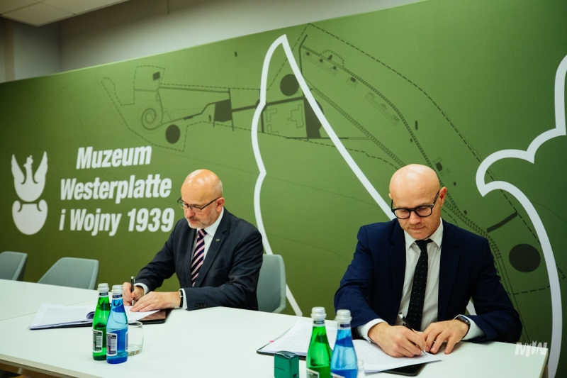 MUSEUM OF THE SECOND WORLD WAR SIGNS CONTRACT FOR THE CONSTRUCTION OF A TOURIST SERVICE POINT ON WESTERPLATTE