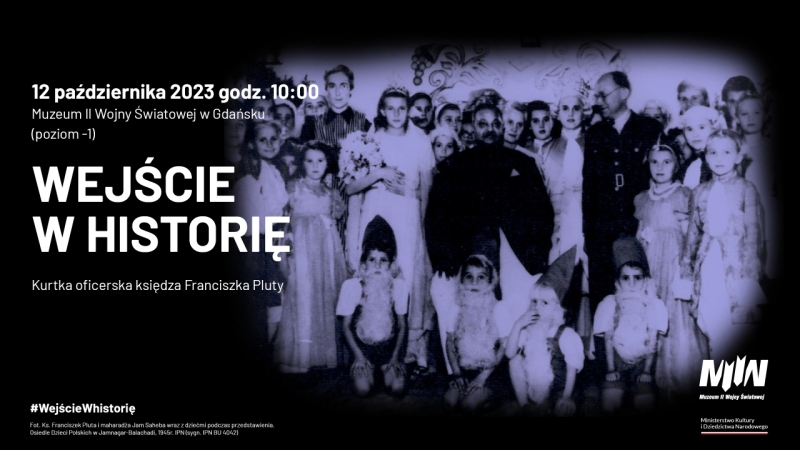 "Wejście w historię" - Kurtka oficerska księdza Franciszka Pluty