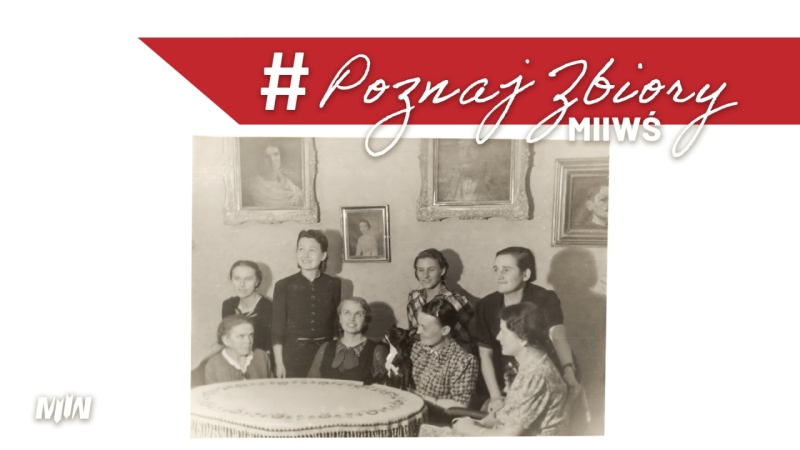 Cykl #PoznajZbioryM2WŚ - rodzinna fotografia przesłana kpt. Pierzchale do obozu jenieckiego