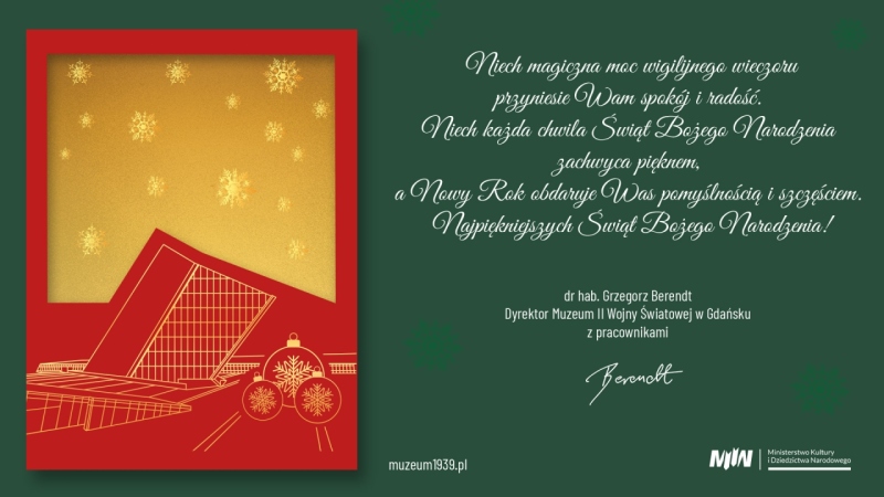 Wesołych Świąt Bożego Narodzenia i szczęśliwego Nowego Roku!