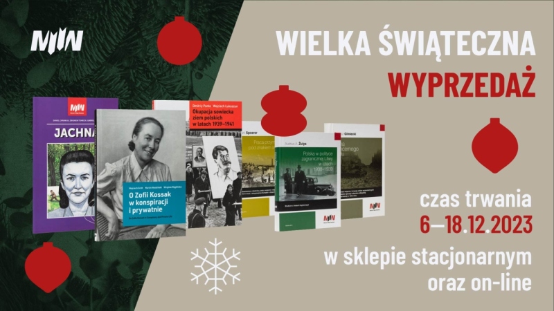 Wielka Świąteczna Wyprzedaż Książek w MIIWŚ