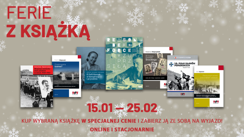 "Ferie z książką" - wyprzedaż książek w MIIWŚ!