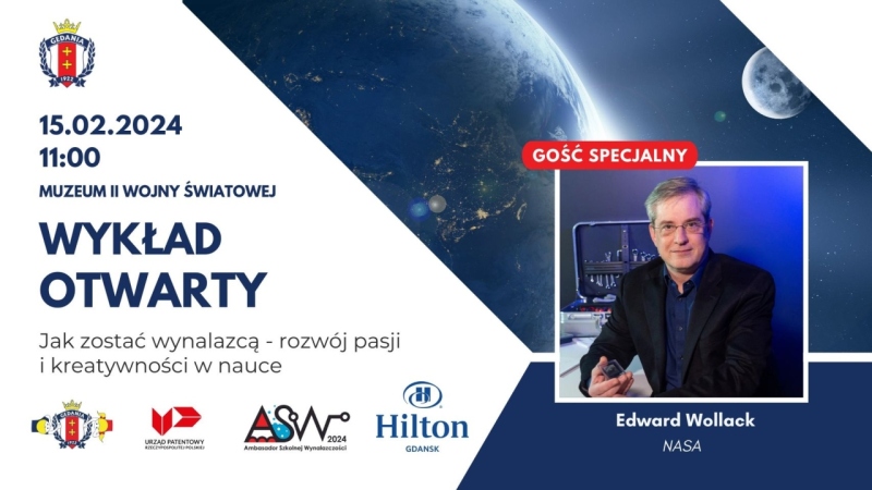 Wykład otwarty w MIIWŚ: "Jak zostać wynalazcą - rozwój pasji i kreatywności w nauce"