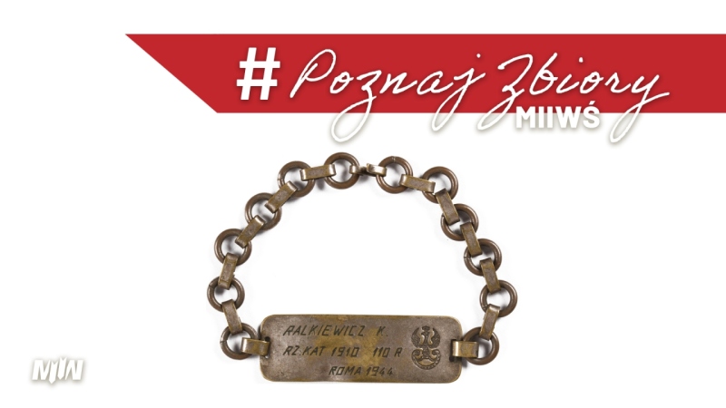Cykl #PoznajZbioryM2WŚ - bransoleta sapera Konstantego Ralkiewicza