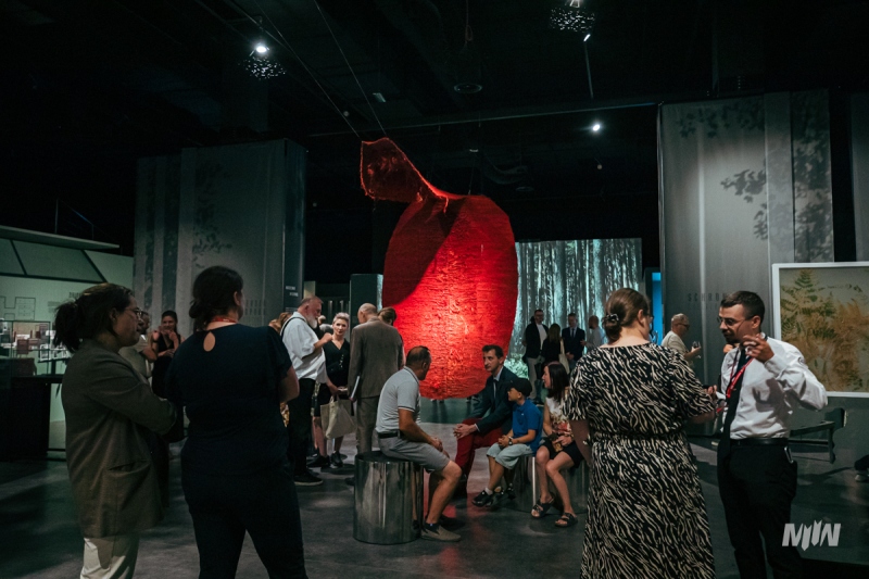 The opening of the temporary exhibition: Forest. A shelter  for victims. A crime hiding place.