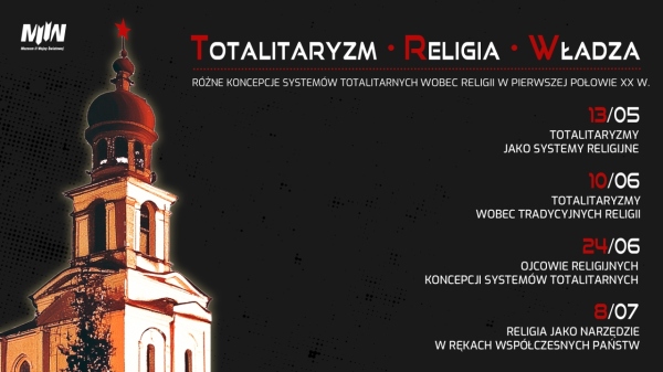 „Totalitaryzm. Religia. Władza” - cykl spotkań dyskusyjnych w MIIWŚ 