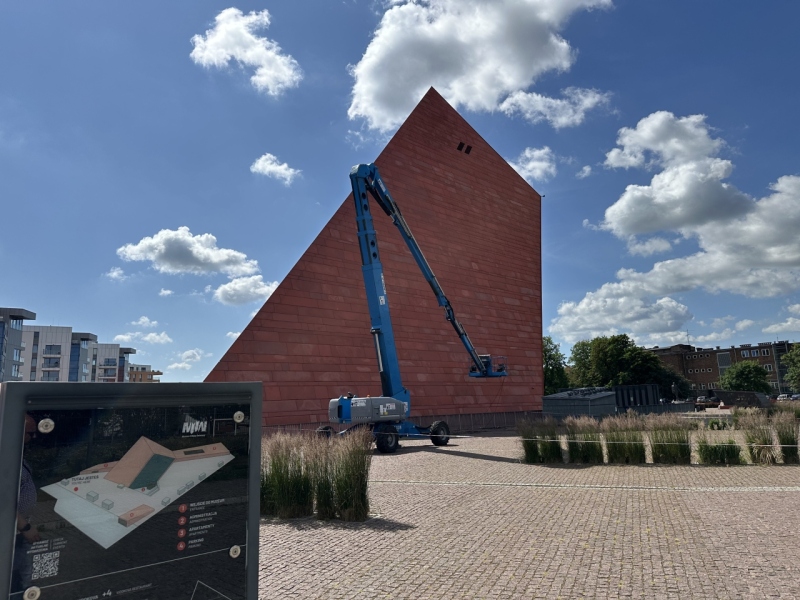 Prace konserwacyjne budynku MIIWŚ