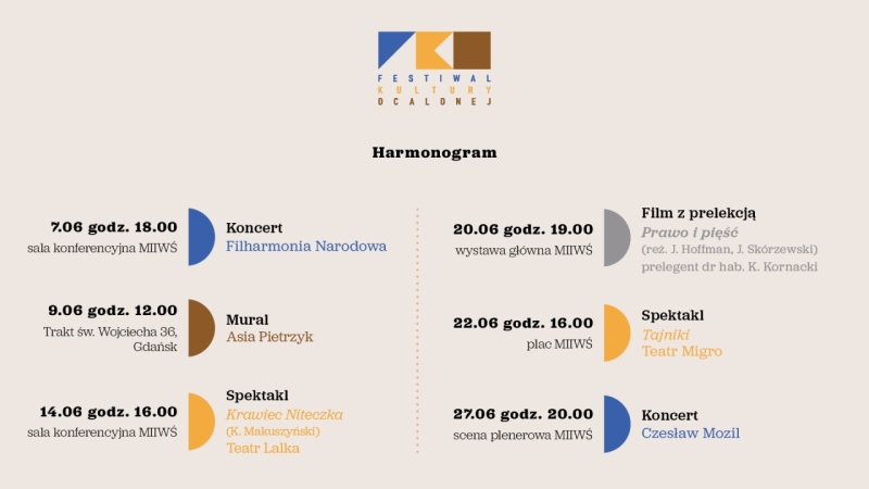 Poznaj program Festiwalu Kultury Ocalonej!