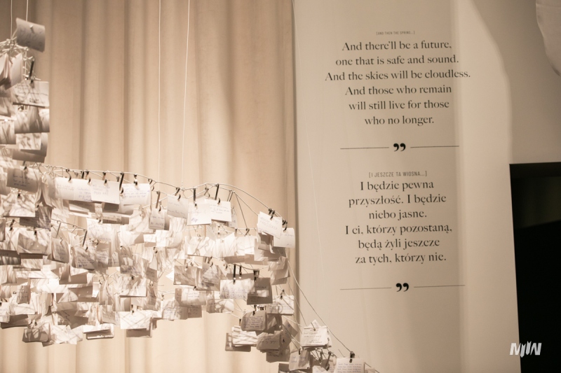Instalacja artystyczna na zakończenie wystawy głównej MIIWŚ