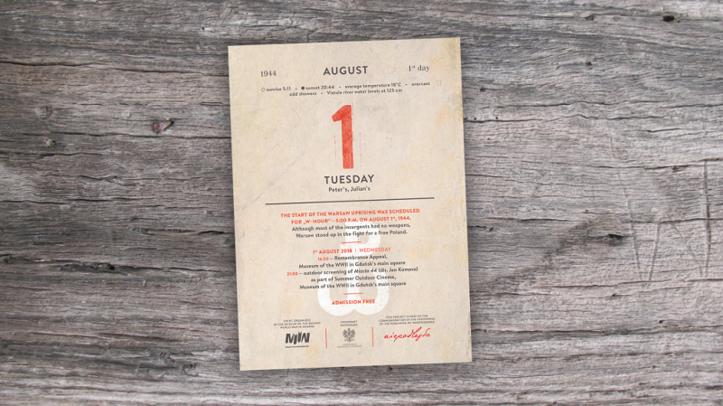 74th anniversary of the Warsaw Uprising